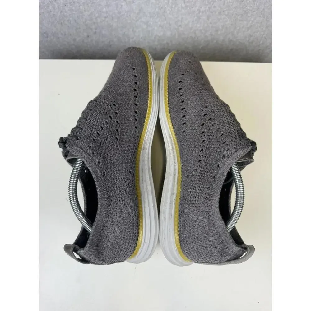 Cole Haan Original Grand Stitchlite Mens Wingtip Oxford Gray C31070 Size 10